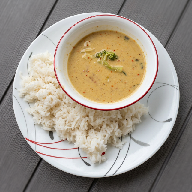 Yellow curry (VEGAN).