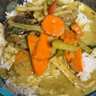 Green curry (VEGAN)