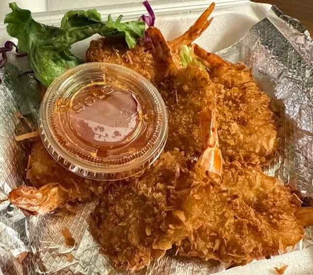 Coconut shrimp 6.
