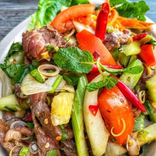 RIBEYE thai beef salad