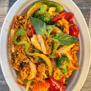 VEGAN Thai Basil Fried Rice