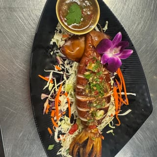 Thai BBQ squid